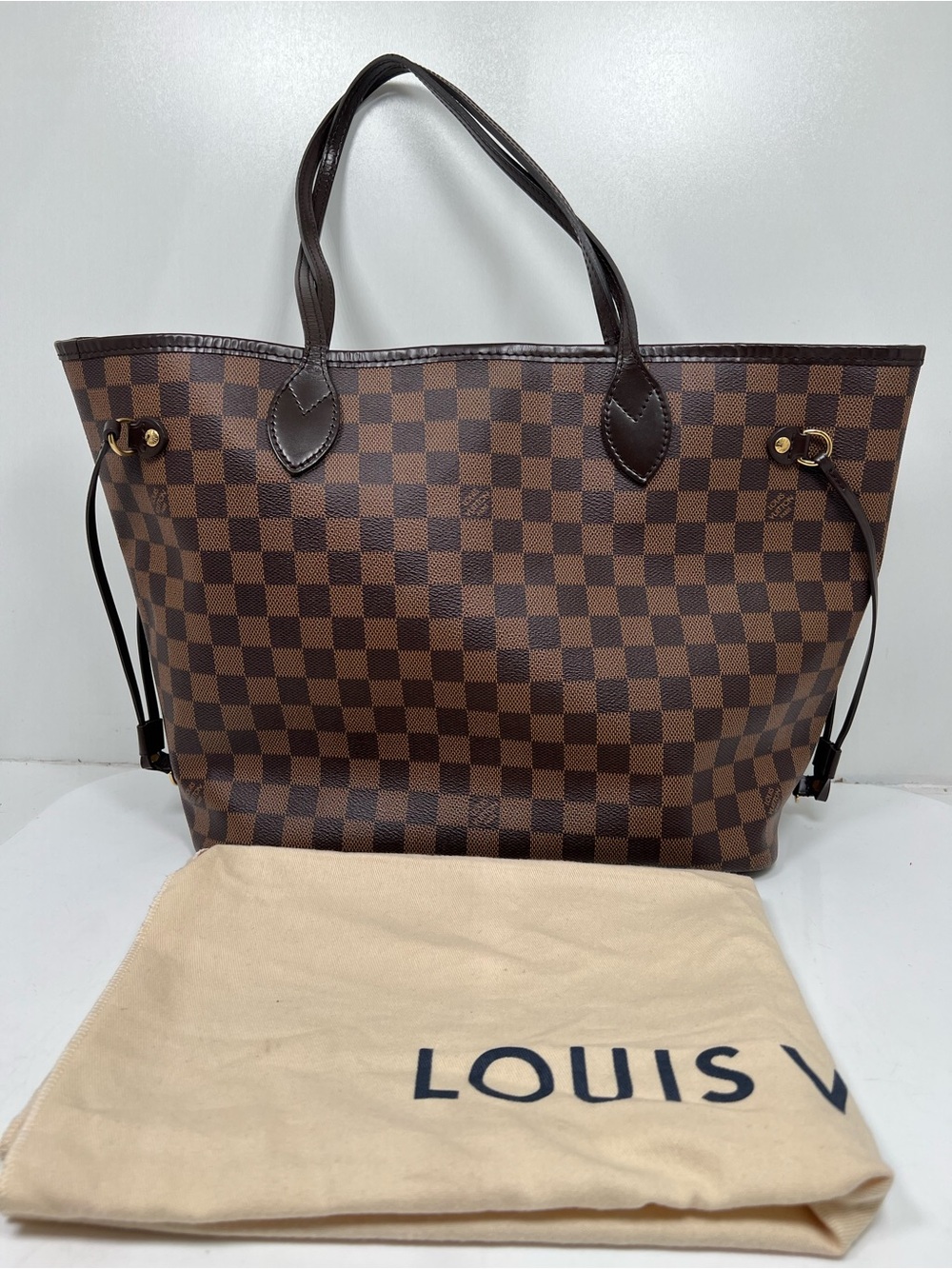 Louis Vuitton Neverfull Damier Ebene MM